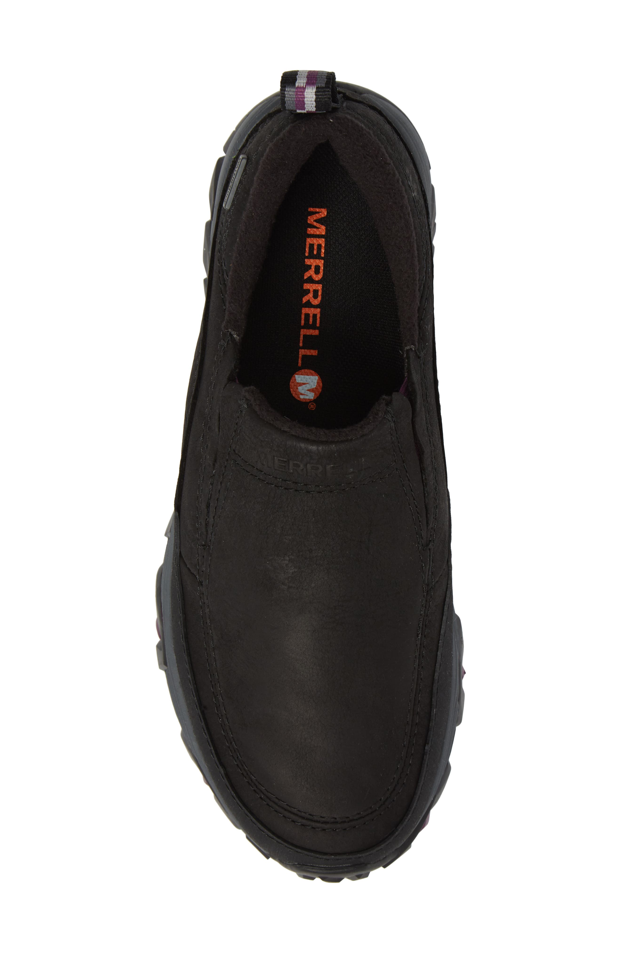 Coldpack Ice Waterproof Slip-On Sneaker, Alternate, color, BLACK LEATHER