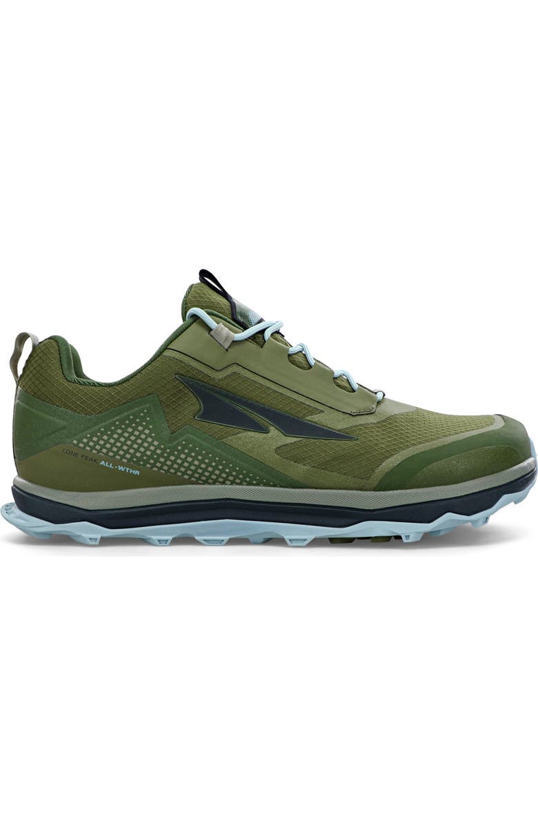 Altra Lone Peak All Weather Trail Running Shoe, Main, color,