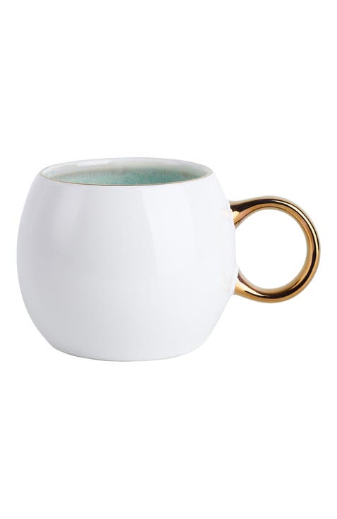 Josephine Porcelain 4-Piece Mug Set