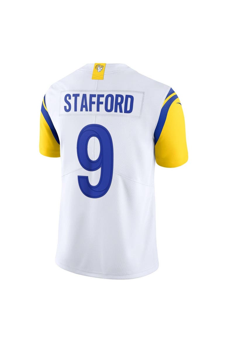 Men's Nike Matthew Stafford White Los Angeles Rams Alternate Vapor Limited Jersey, Alternate, color, White
