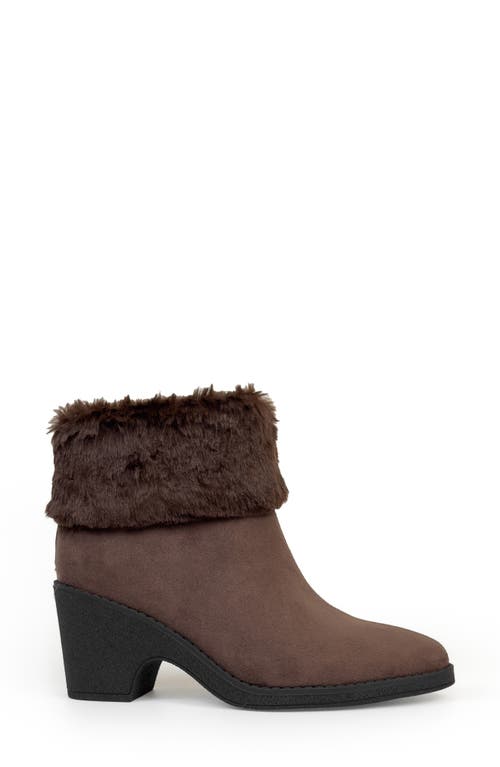 Aerosoles Booker Wedge Bootie In Brown