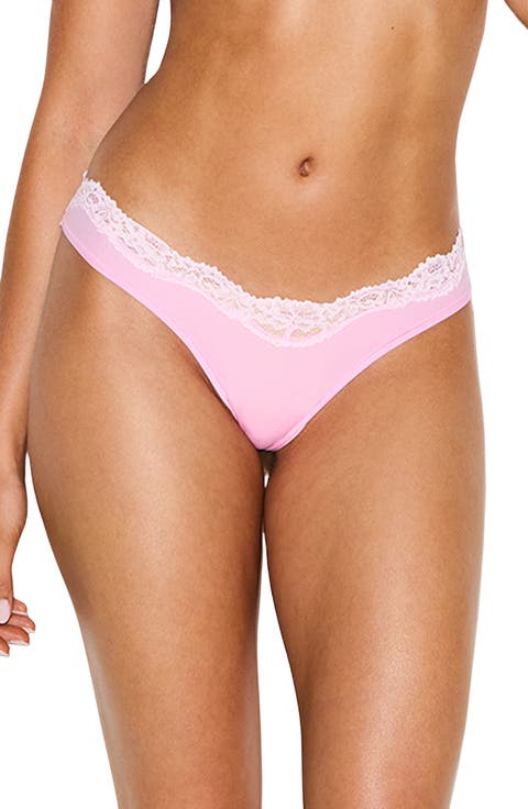 Fits Everybody Lace Dipped Thong (Regular & Plus)