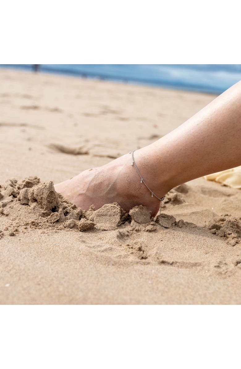 Lucy Quartermaine Multi Drop Anklet, Alternate, color,