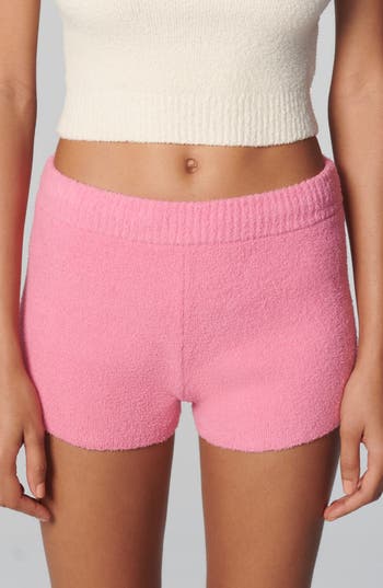 Florence By Mills Chenille Shorts In Pink