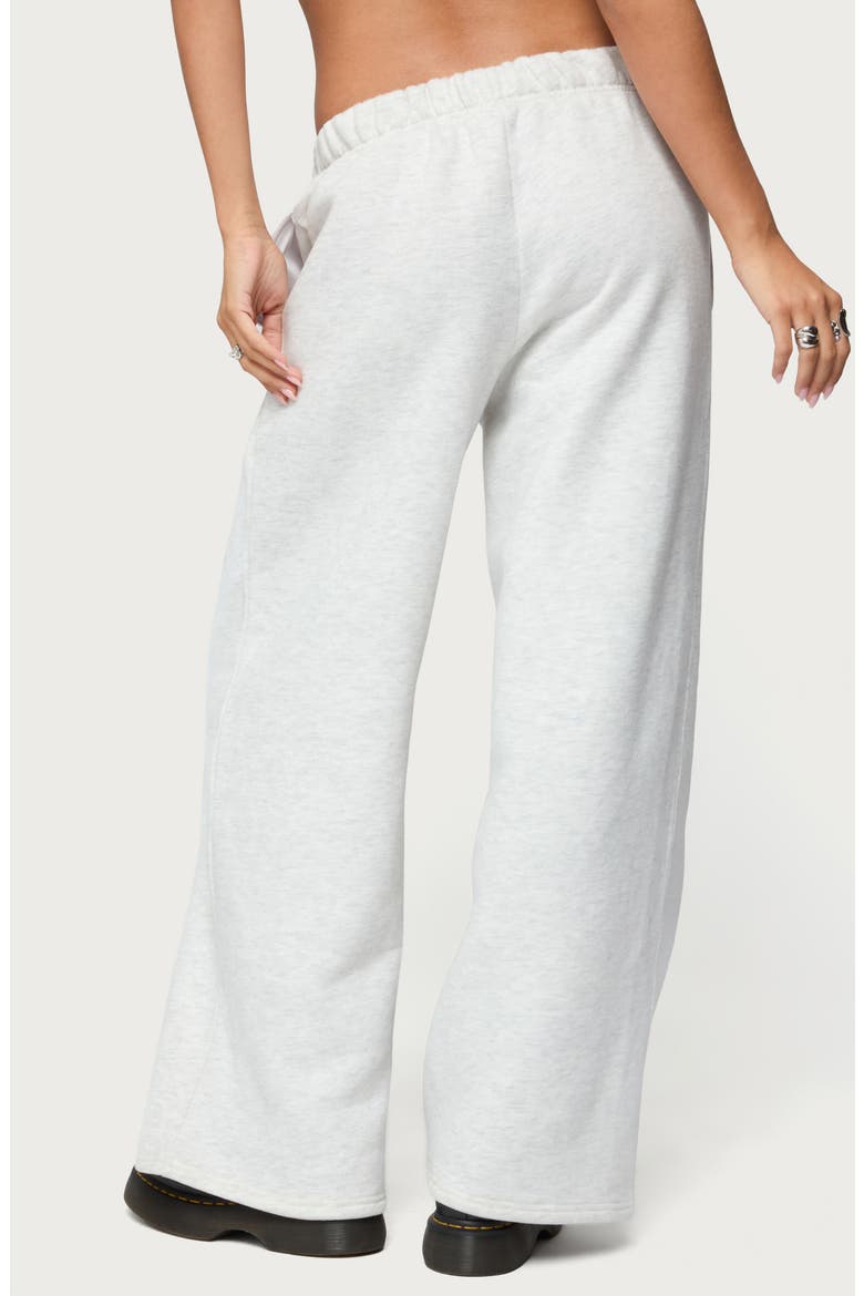Basic Girl Wide Leg Sweatpants, Alternate, color, LIGHT-GRAY-MELANGE