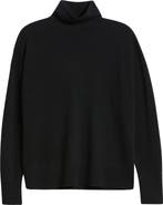 Nordstrom Oversize Cashmere Turtleneck Sweater