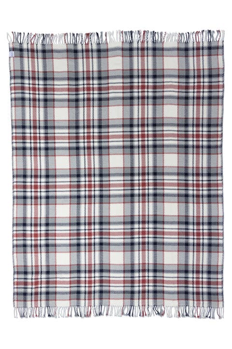 Plaid Lightweight Turkish Throw Blanket