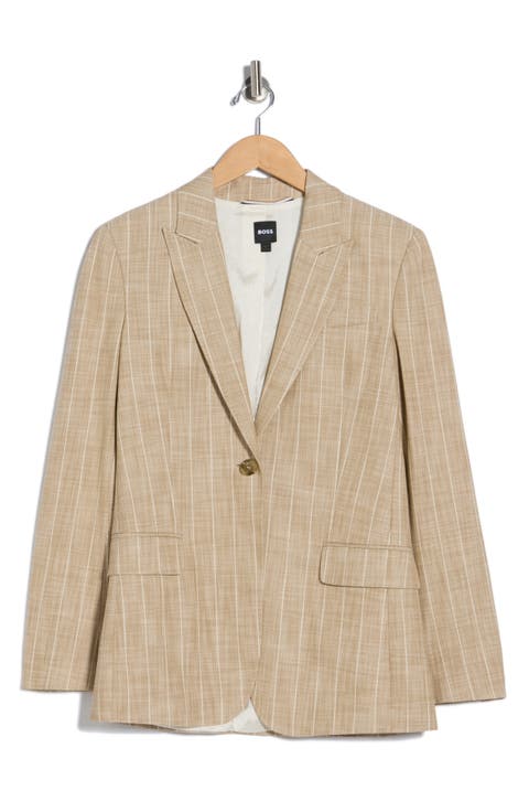 Single Button Blazer