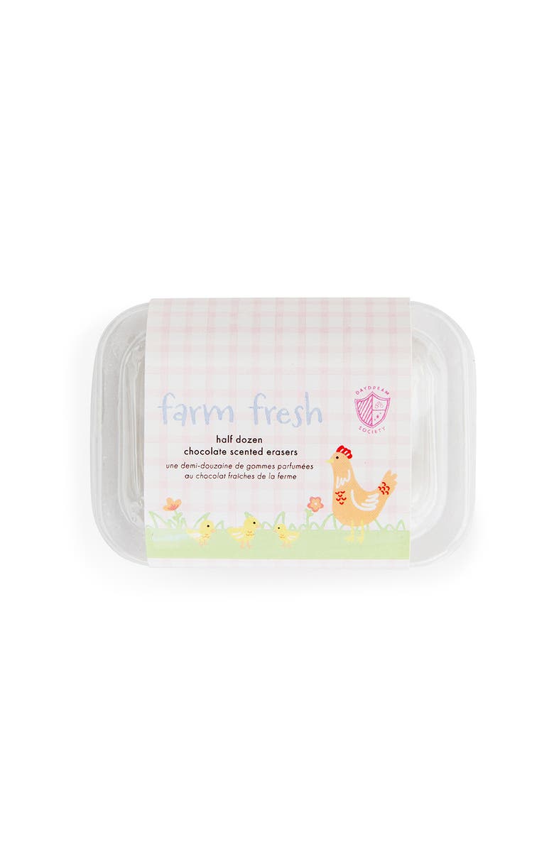 Daydream Society Farm Fresh Eraser Set, Main, color, Assorted Pre-Pack