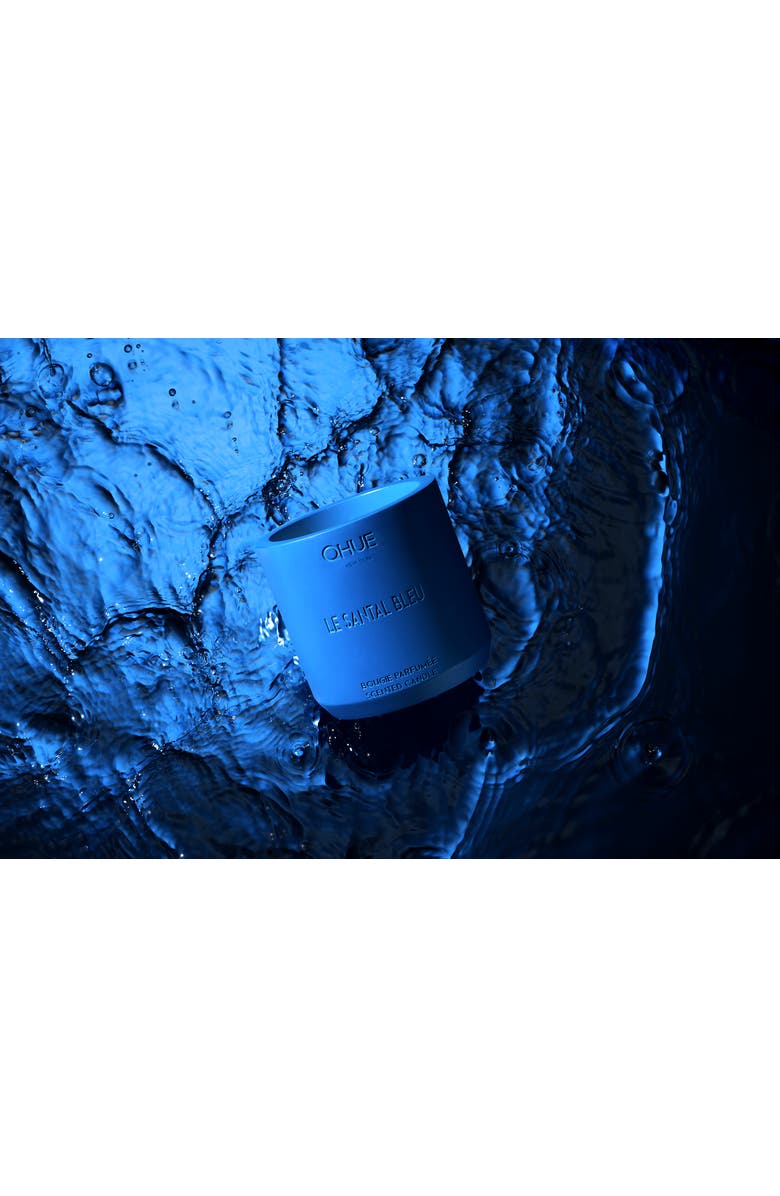 Qhue Le Santal Bleu Candle, Alternate, color,