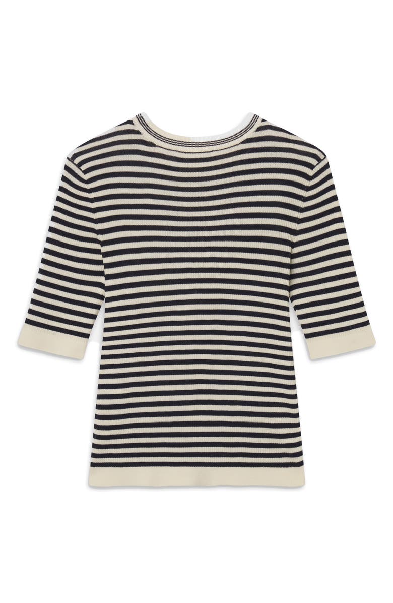 FRAME The Cruise Rib Sweater, Alternate, color, Cream Multi