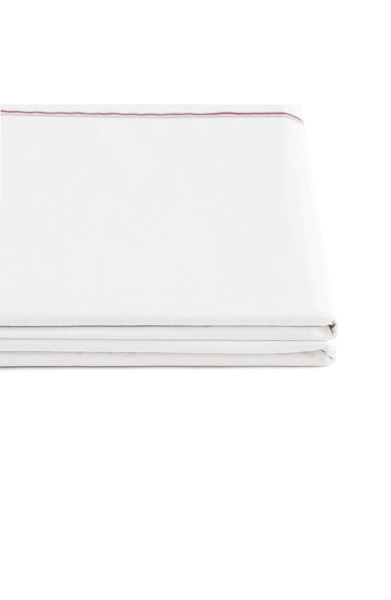 Tommy Hilfiger Global Stripe Cotton Percale Sheet Set, Alternate, color, Red