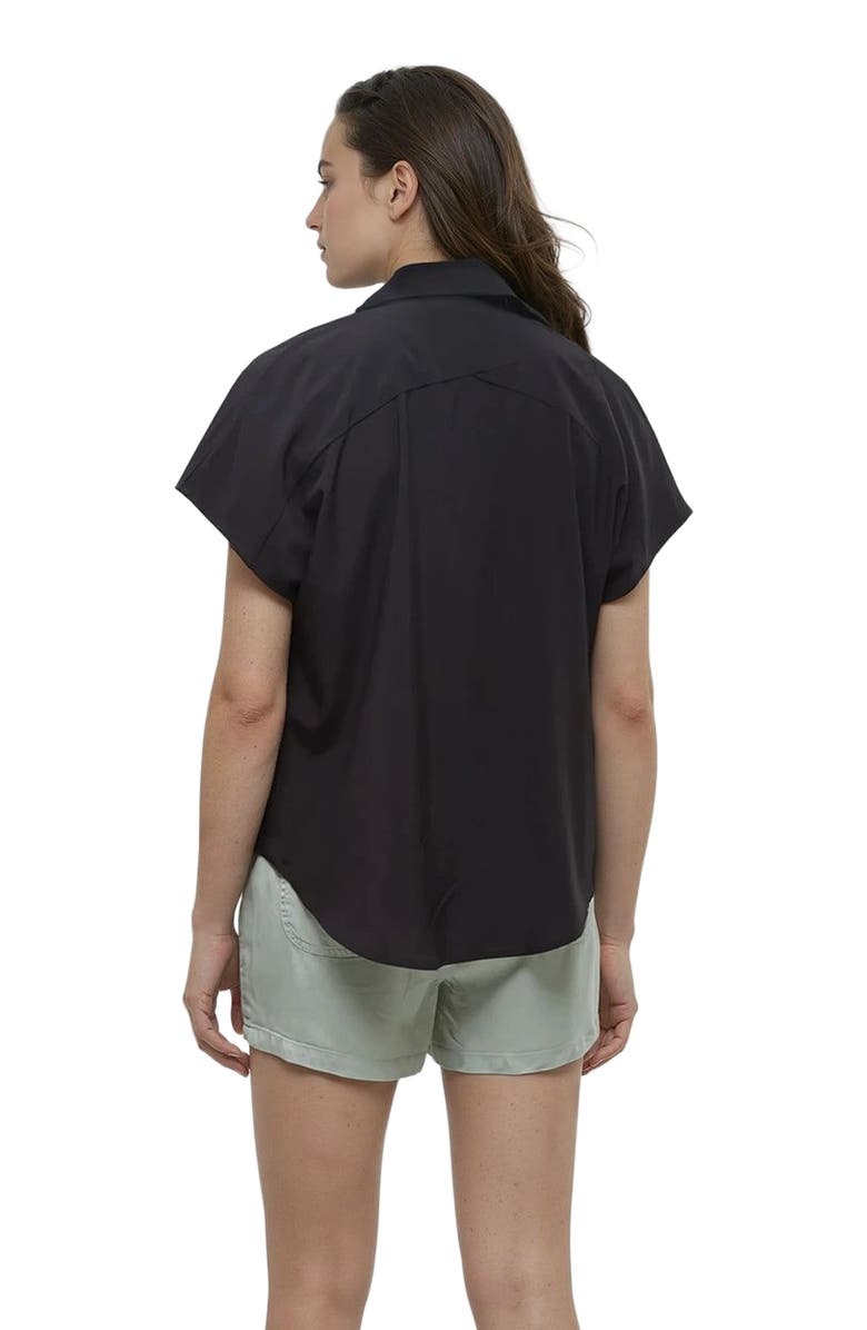 tentree Harding Shirt, Alternate, color, Meteorite Black