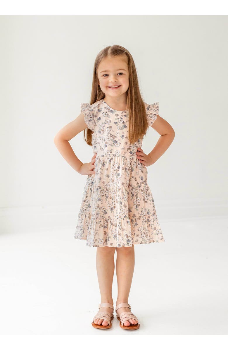 Mabel + Honey Tea Time Drop Waist Dress, Alternate, color, Pink