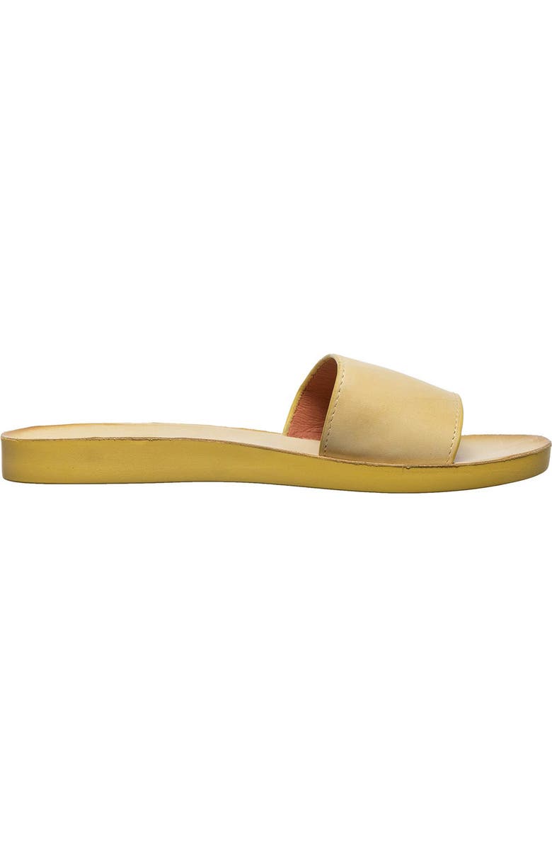 ANTELOPE Adica Slide Sandal, Alternate, color, Yellow