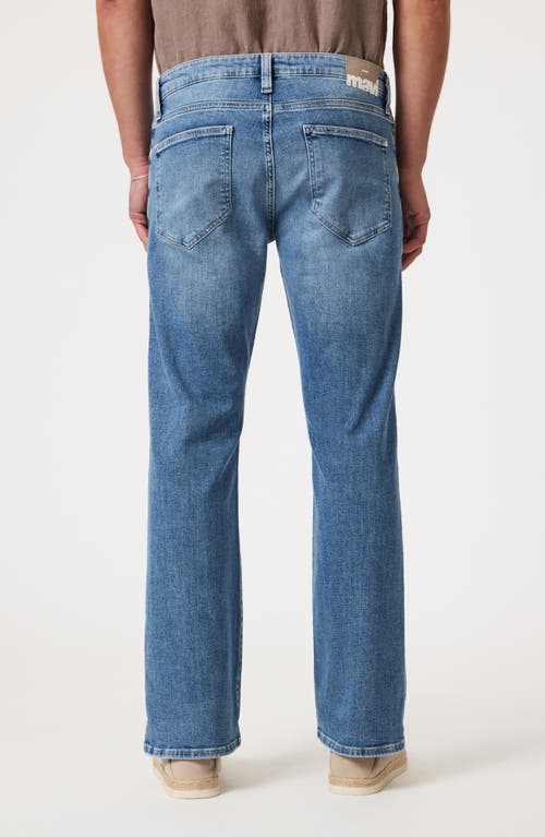 Mavi Jeans Josh Bootcut Jeans In Mid Brushed Classic Blue