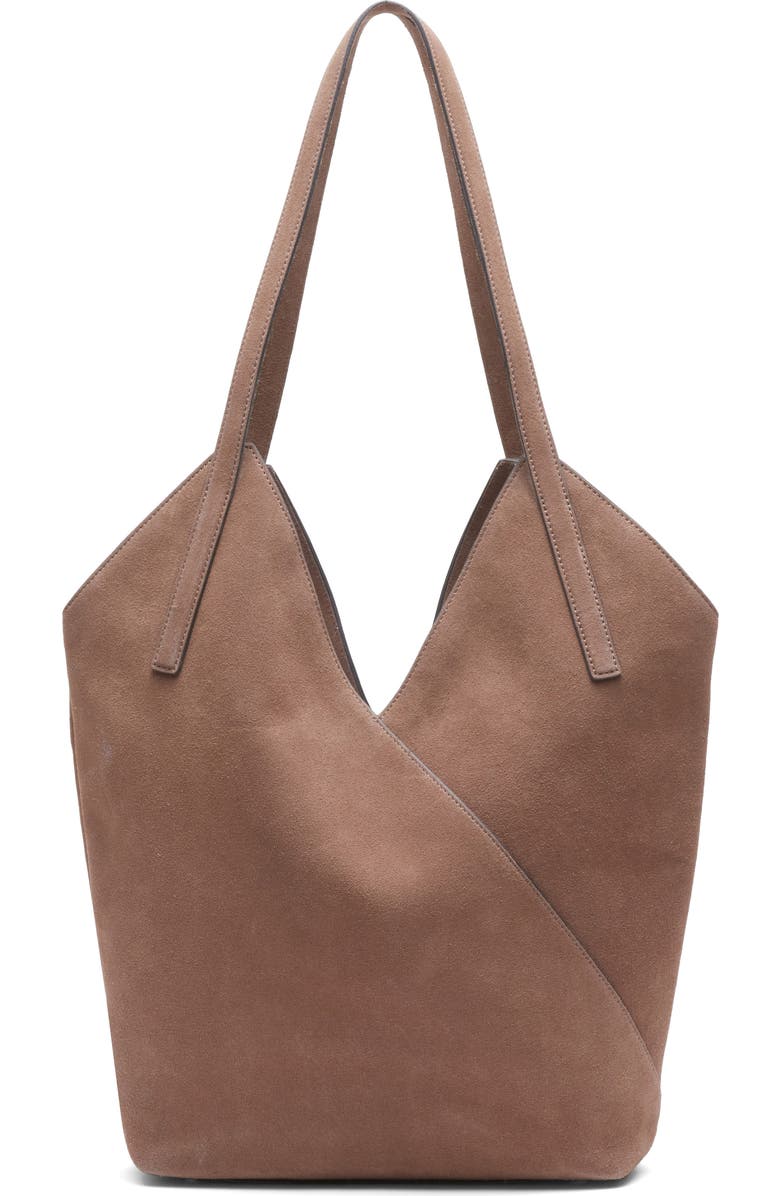 rag & bone Alix Suede Tote, Alternate, color, Clay