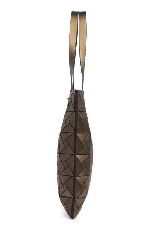 Patrizia Luca Box Pattern Tote Bag In Brown