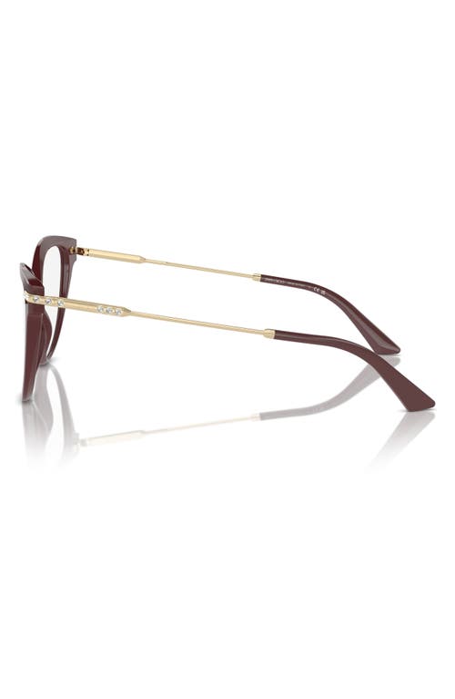 Jimmy Choo 52mm Cat Eye Optical Glasses