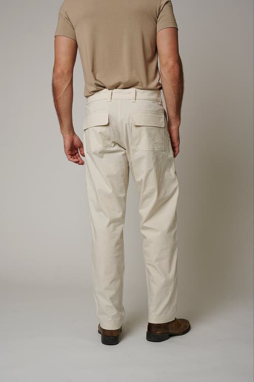 Leisure Lab Cotton Ripstop Pants In Northstar