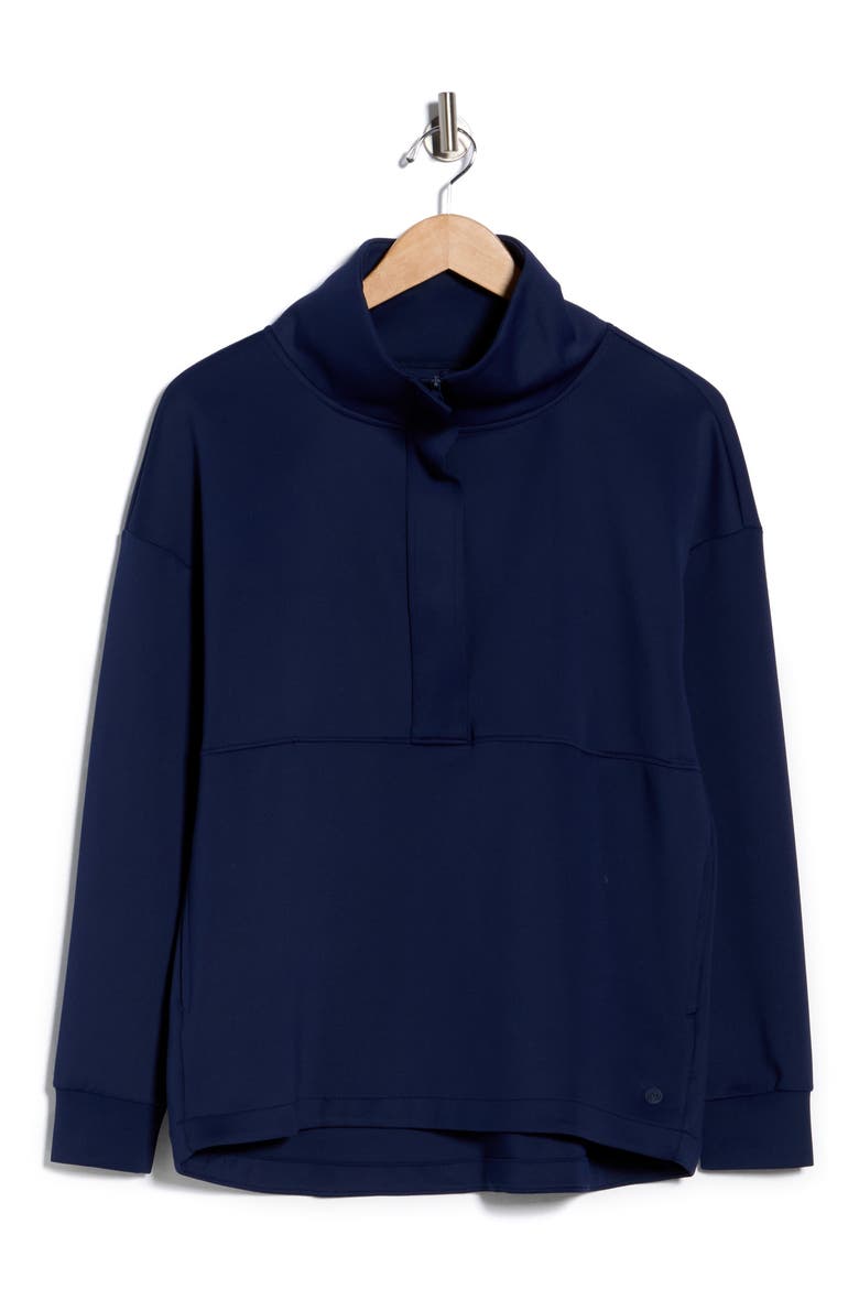 New Heights Long Sleeve Tunic Pullover, Alternate, color, NAVAL ACADEMY