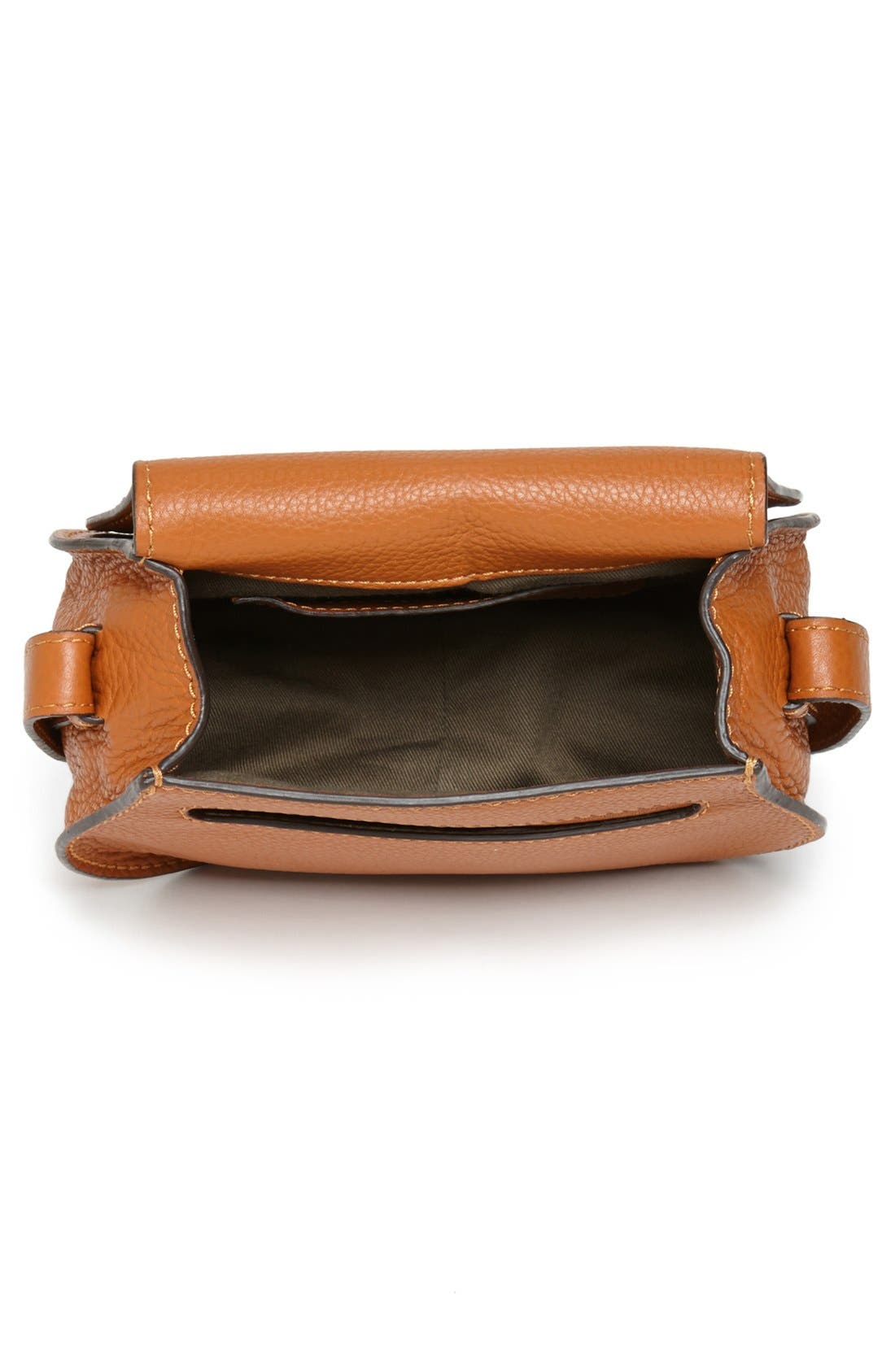 Chloé Small Marcie Crossbody Bag, Alternate, color, Tan Gold Hrdwre