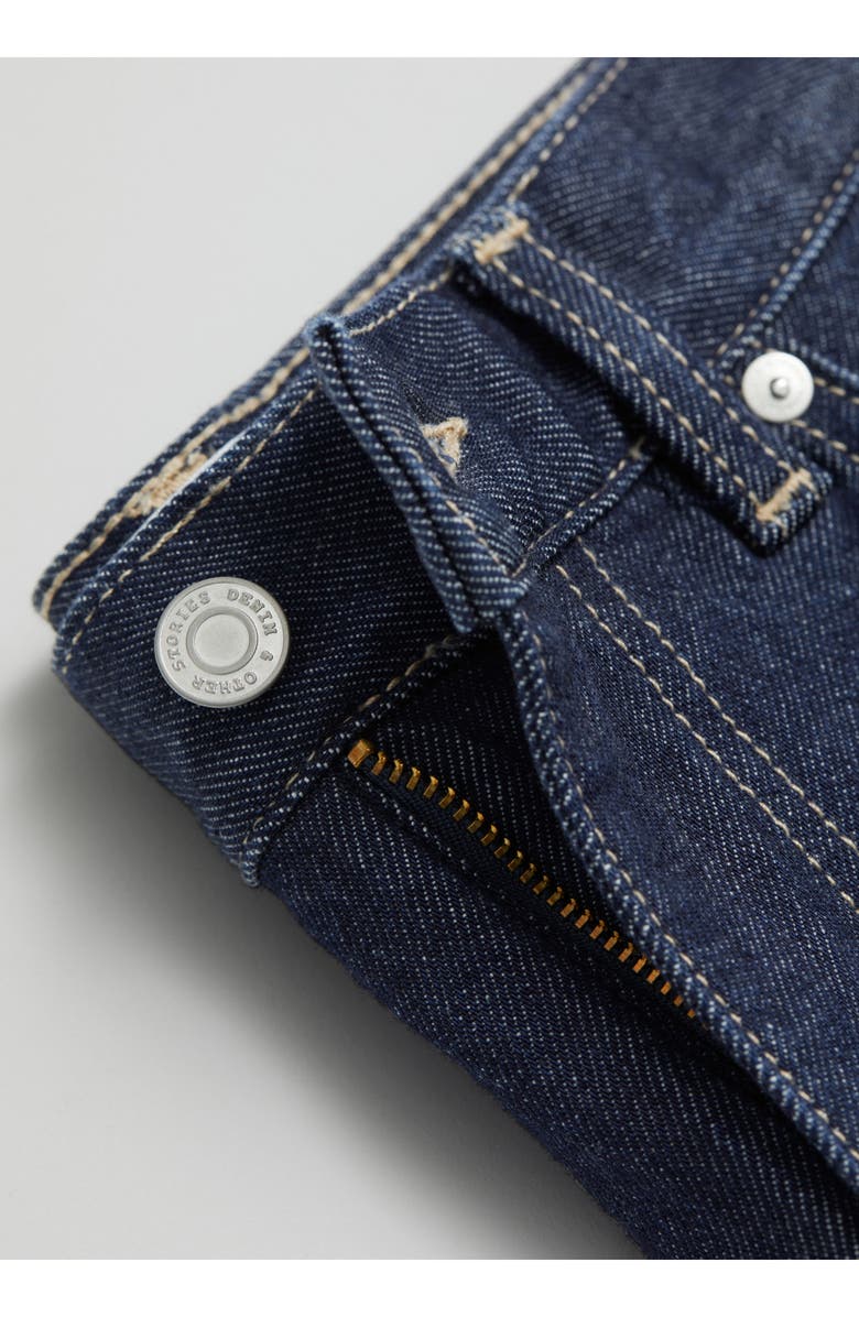 & Other Stories Denim Midi Skirt, Alternate, color, Blue