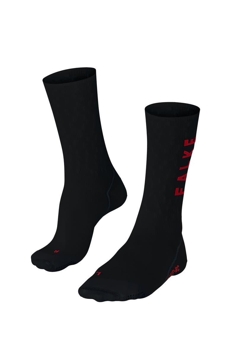 Falke BC Impulse Cycling Socks, Main, color, Black