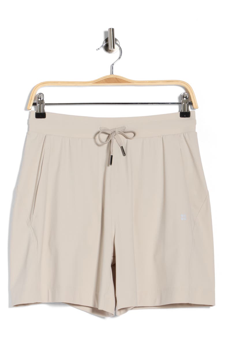 Sweaty Betty Explorer 5.5-Inch Shorts, Main, color, Mineral Beige