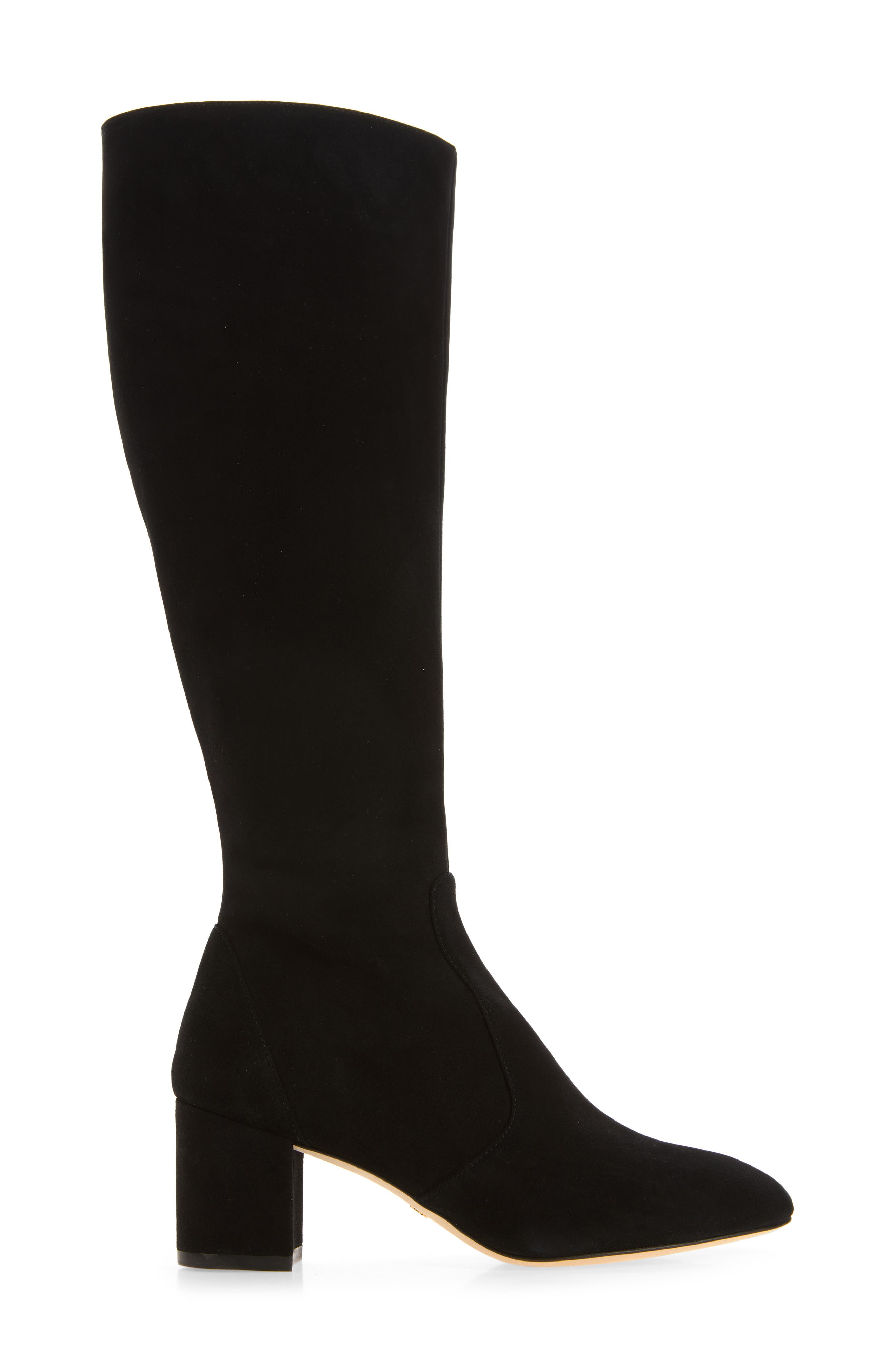 Yuliana Knee High Boot, Alternate, color, BLACK