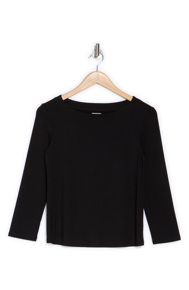 L'AGENCE Lexa Boatneck Top, Alternate, color,