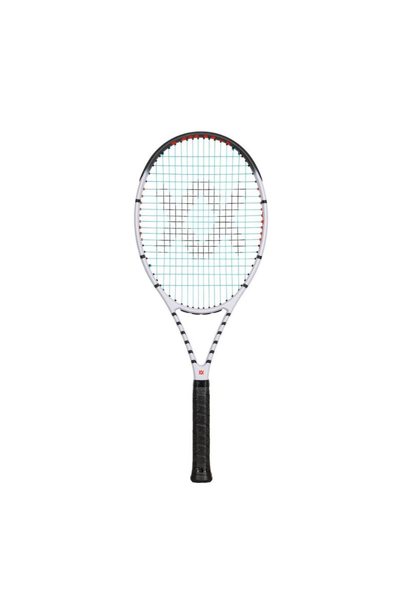 Volkl Vostra V6 Unstrung Tennis Racquet, Main, color, White