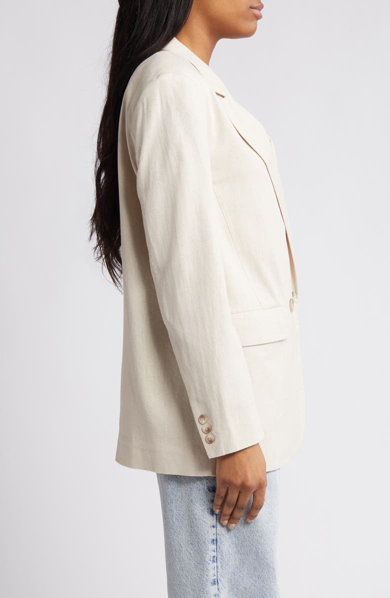 ASOS DESIGN Double Breasted Suit Blazer, Alternate, color,