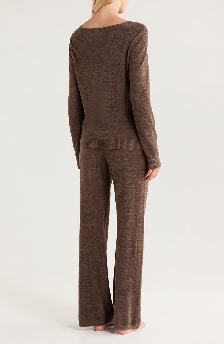 Barefoot Dreams<sup>®</sup> CozyChic<sup>®</sup> Ultra Lite<sup>®</sup> Boat Neck Pajamas, Alternate, color, Java