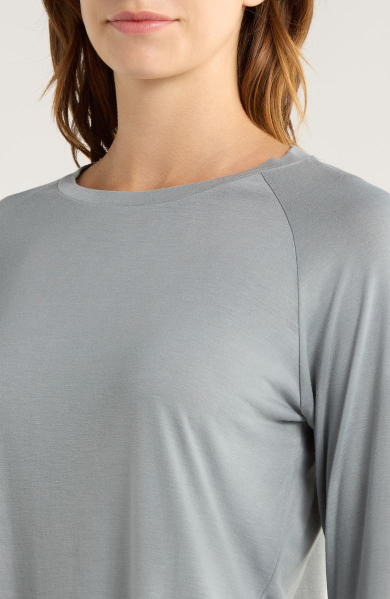 Free Fly Lightweight Long Sleeve Top, Alternate, color, Slate