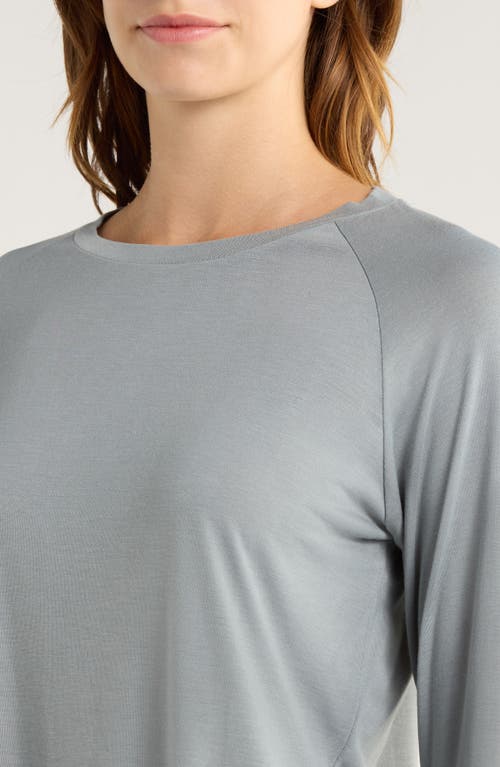 Free Fly Lightweight Long Sleeve Top In Blue