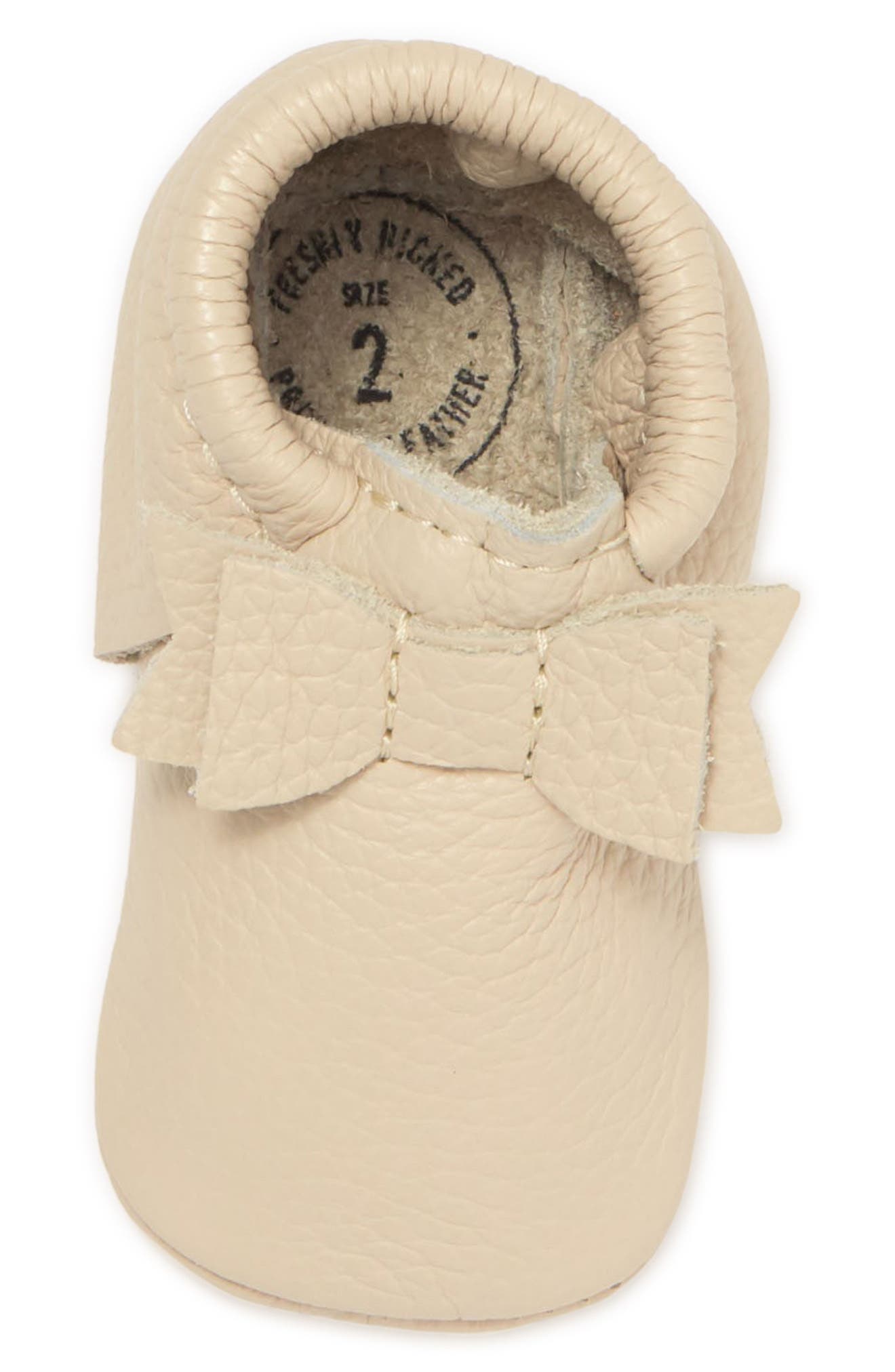 Freshly Picked The First Pair Leather Moccasin, Alternate, color, 