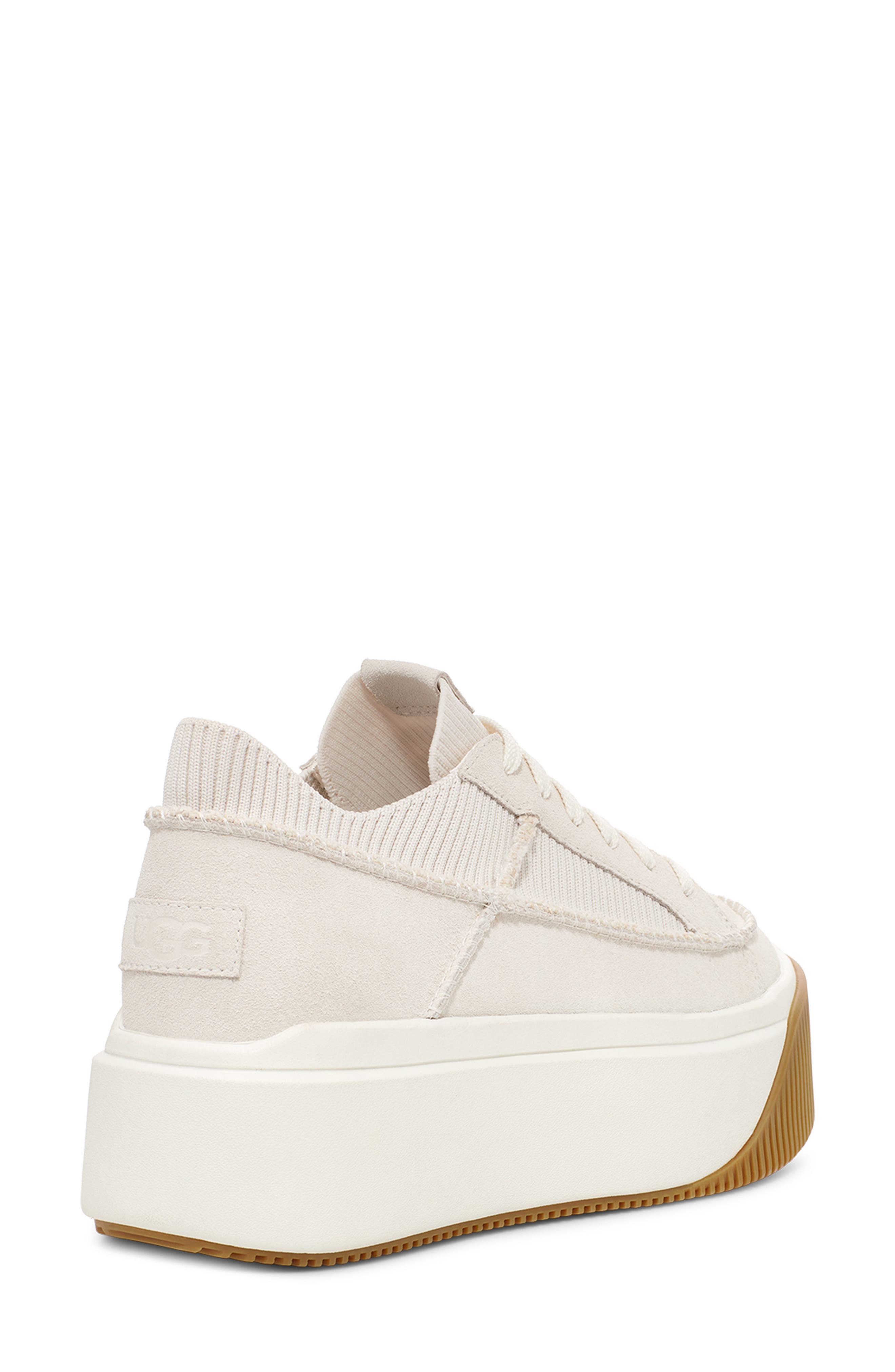 UGG<sup>®</sup> EZ-Duzzit Platform Sneaker, Alternate, color, Wht