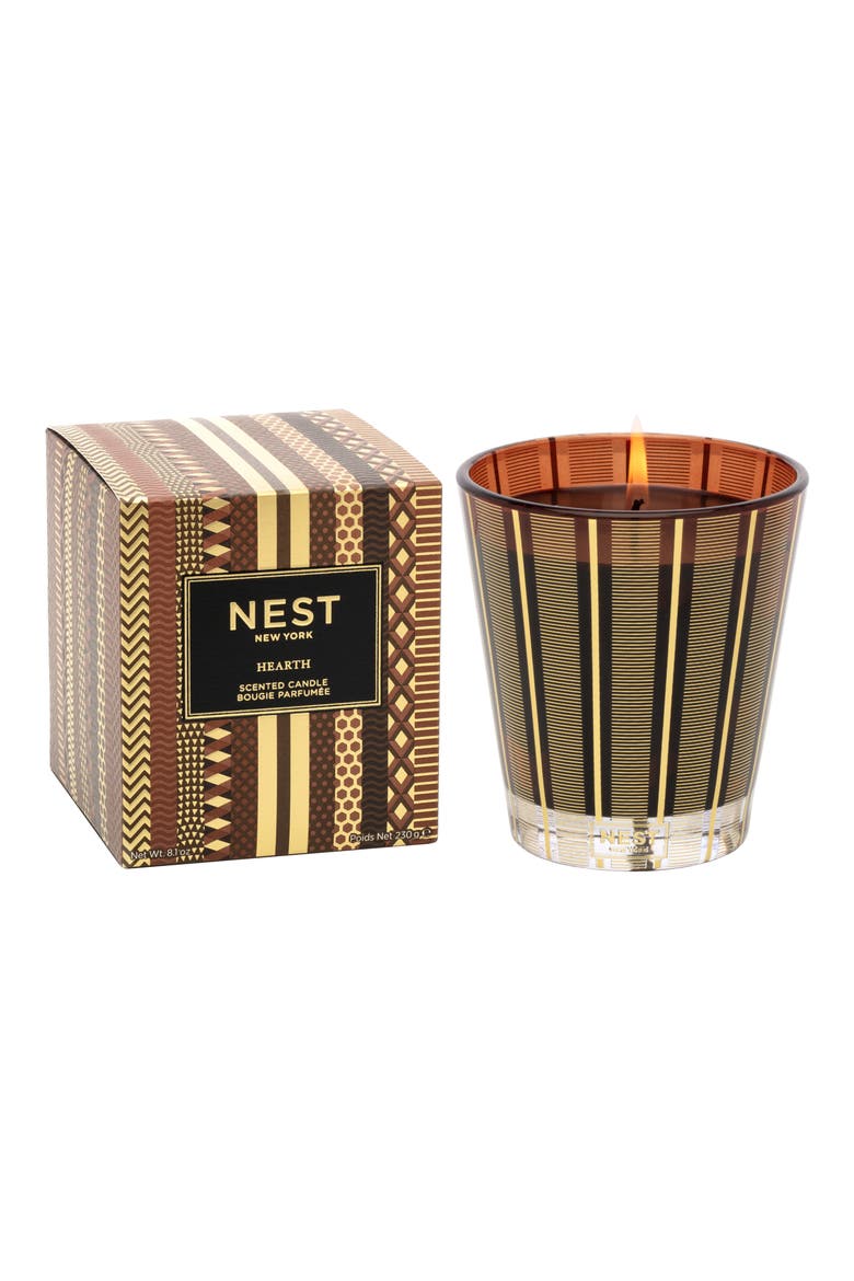 New York Hearth Scented Candle (Limited Edition), Main, color, NO COLOR