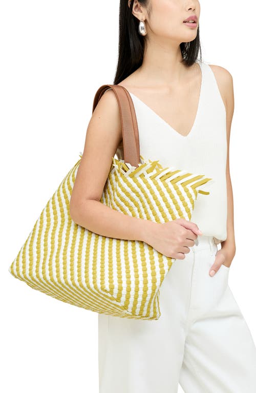 Naghedi Havana Medium Fringe Woven Tote Bag In Soleil