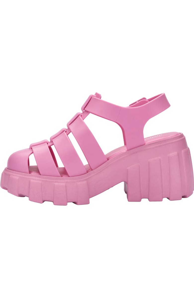 Melissa Megan Platform Fisherman Sandal, Alternate, color, Pink