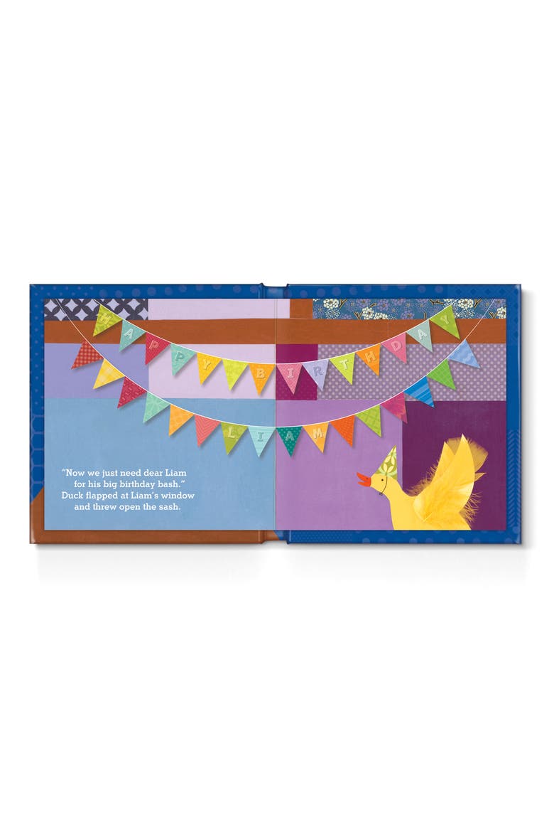 'My Very Happy Birthday' Personalized Book, Alternate, color, BLUE