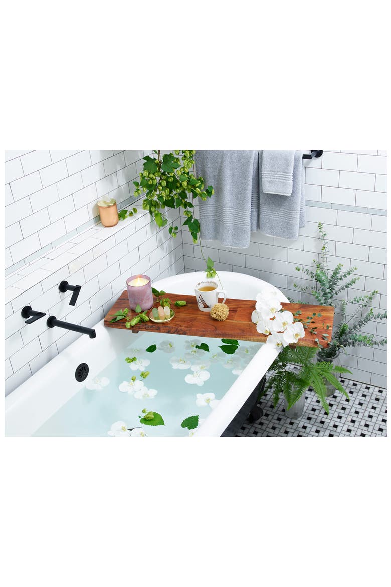 Treasure & Bond Large Acacia Wood Tray, Alternate, color, WARM BROWN
