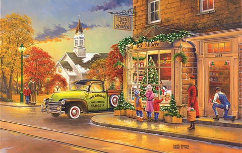 Thea's Toy Shoppe 1000 piece Jigsaw Puzzle for Adults