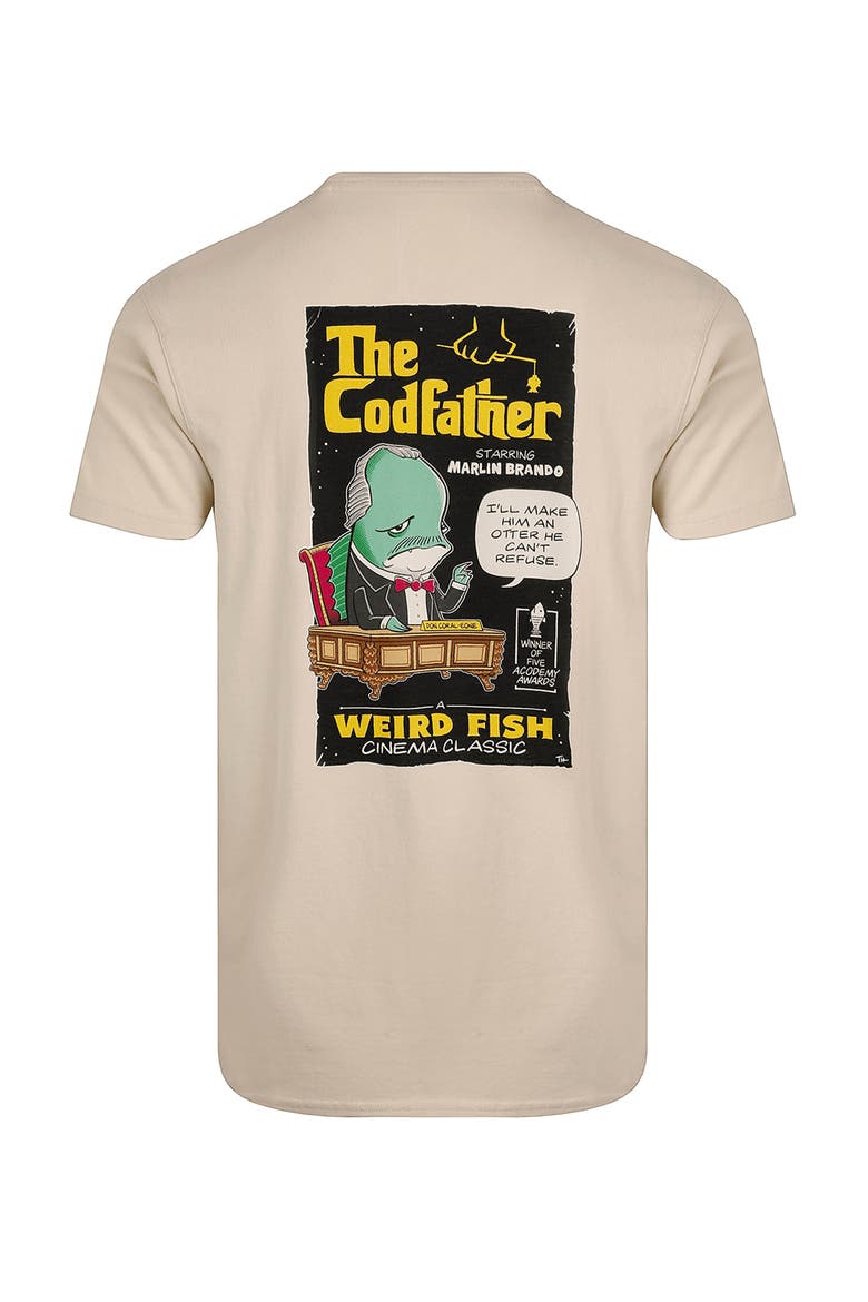 Codfather Heritage Wash Artist T-Shirt, Alternate, color, String