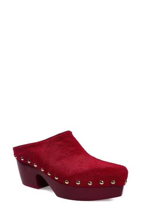 Faustina Pointed Toe Platform Mule (Women)