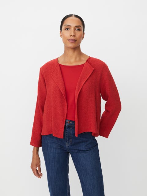 MaJulitta Open Front Bouclé Jacket