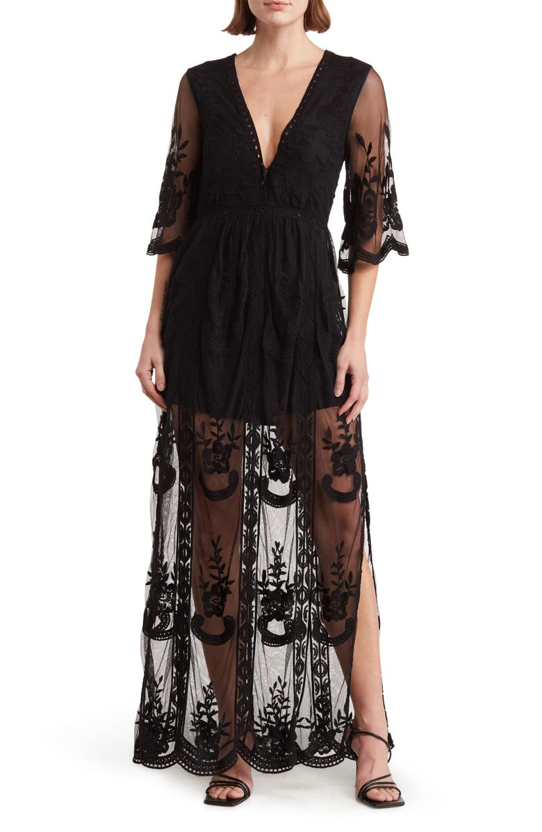 WISHLIST Lace Maxi Dress | Nordstromrack
