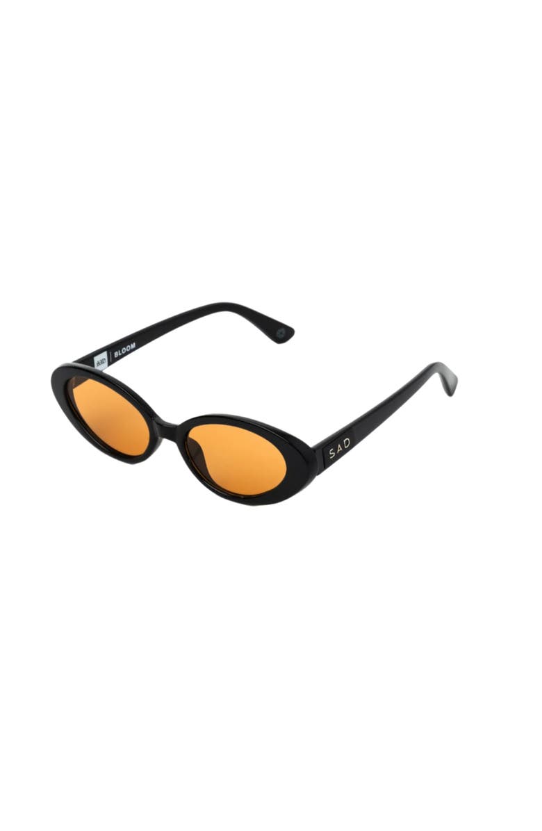 Sad Eyewear Bloom Sunglasses, Alternate, color, Gloss Black Tint