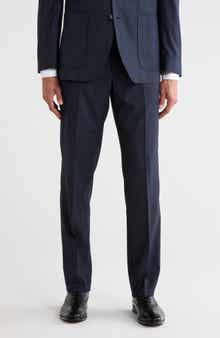 Check Trim Fit Trousers